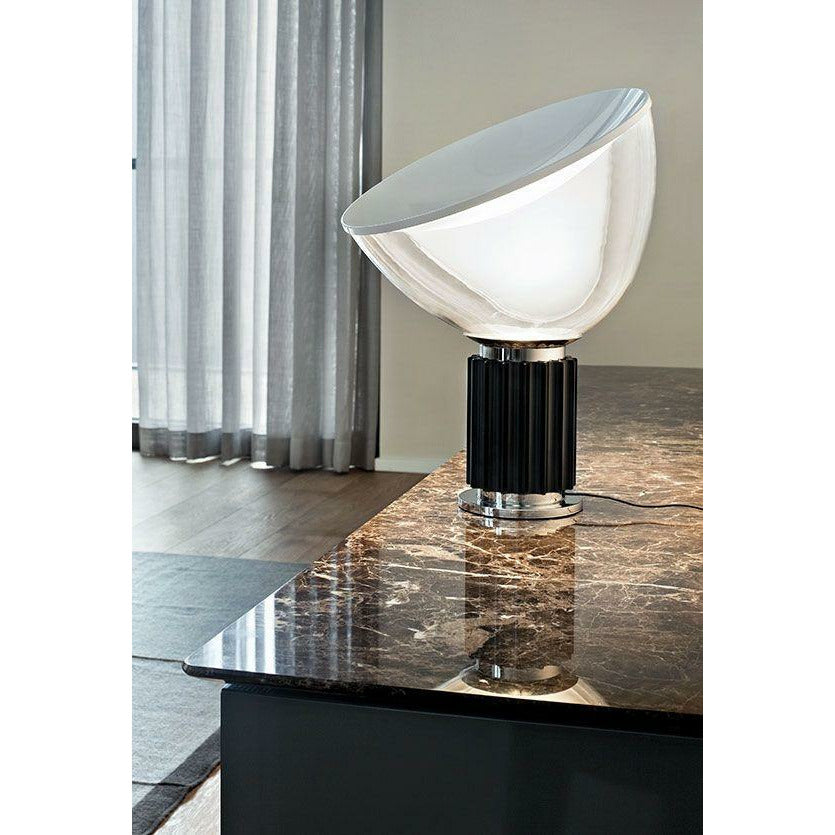 [product_category]-Flos Taccia Small Table Lamp Glass Shade Small, Black-Flos-8059607006740-F6604030-FLO-3