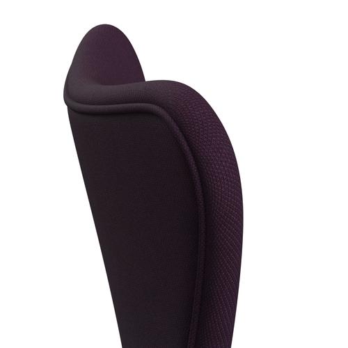 [product_category]-Fritz Hansen 3107 Chair Full Upholstery, Brown Bronze/Steelcut Medium Violet-Fritz Hansen-3107FU-STI625-DBPC-FRI-5