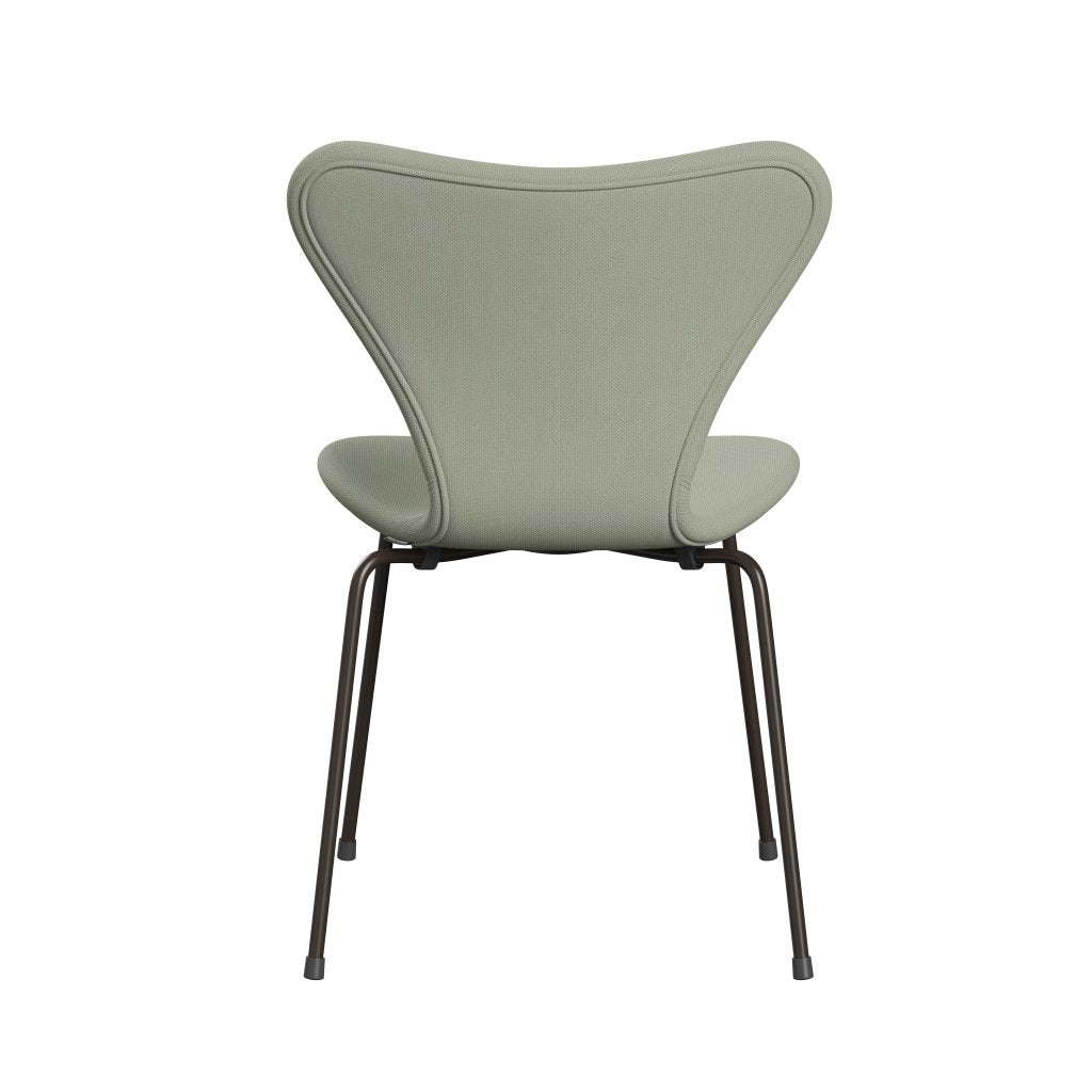 [product_category]-Fritz Hansen 3107 Chair Full Upholstery, Brown Bronze/Steelcut Turquoise Light-Fritz Hansen-3107FU-STI935-DBPC-FRI-4