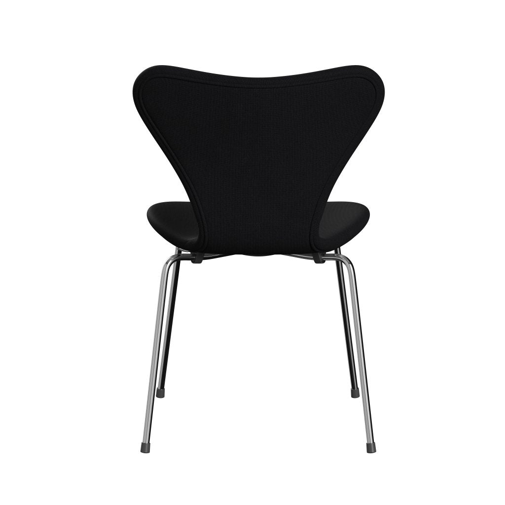 [product_category]-Fritz Hansen 3107 Chair Full Upholstery, Chrome/Fame Grey (F60051)-Fritz Hansen-3107FU-F60051-CST-FRI-4