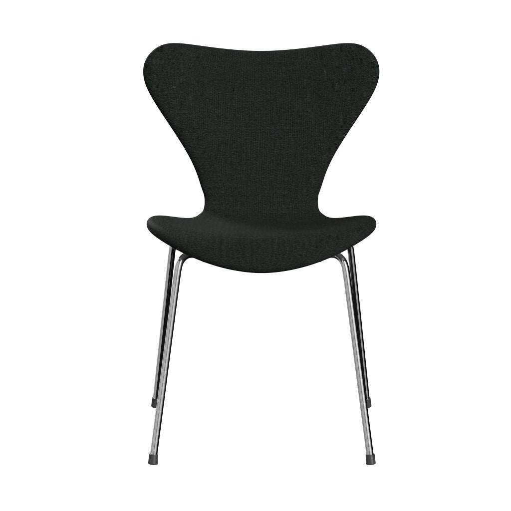 Fritz Hansen 3107 Full Tapicerka, Chrome/Remix Black (REM973)