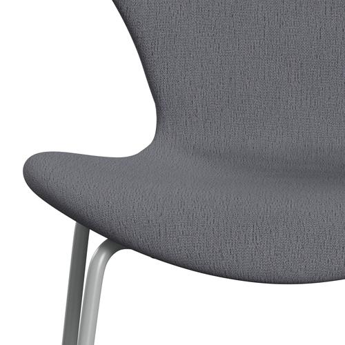 [product_category]-Fritz Hansen 3107 Chair Full Upholstery, Nine Grey/Christianshavn Light Grey-Fritz Hansen-3107FU-CH1171-DRNIGR-FRI-6