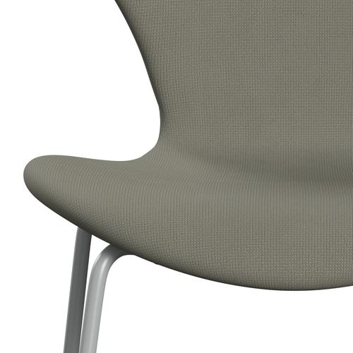 [product_category]-Fritz Hansen 3107 Chair Full Upholstery, Nine Grey/Fame Grey (F61136)-Fritz Hansen-3107FU-F61136-DRNIGR-FRI-6