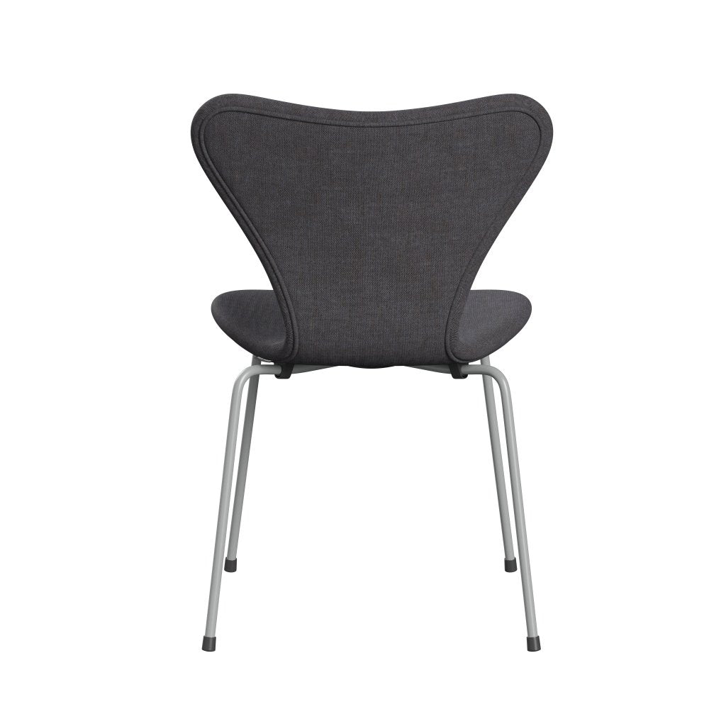 [product_category]-Fritz Hansen 3107 Chair Full Upholstery, Nine Grey/Remix Dark Grey (Rem266)-Fritz Hansen-3107FU-REM266-DRNIGR-FRI-4