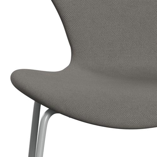 [product_category]-Fritz Hansen 3107 Chair Full Upholstery, Nine Grey/Steelcut Medium Grey-Fritz Hansen-3107FU-STI155-DRNIGR-FRI-6