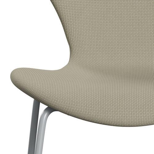 [product_category]-Fritz Hansen 3107 Chair Full Upholstery, Silver Grey/Diablo Sand-Fritz Hansen-3107FU-DIA103-SIGREY-FRI-6