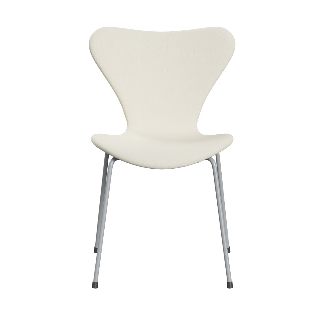 [product_category]-Fritz Hansen 3107 Chair Full Upholstery, Silver Grey/Sunniva 2 Crème-Fritz Hansen-3107FU-SV113-SIGREY-FRI-1