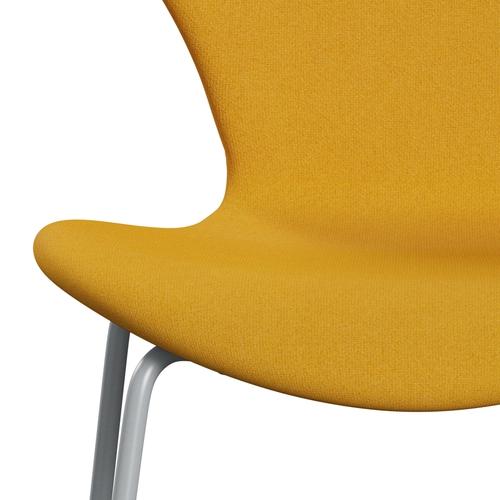 [product_category]-Fritz Hansen 3107 Chair Full Upholstery, Silver Grey/Tonus Mustard-Fritz Hansen-3107FU-TON440-SIGREY-FRI-6