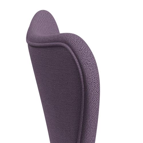 [product_category]-Fritz Hansen 3107 Chair Full Upholstery, Warm Graphite/Capture Light Violet-Fritz Hansen-3107FU-CP4501-WARGRA-FRI-5