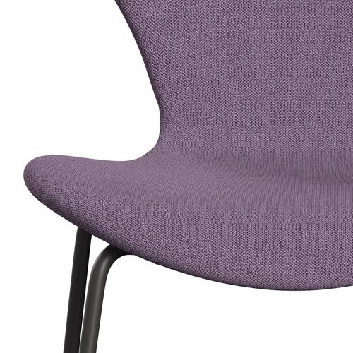 [product_category]-Fritz Hansen 3107 Chair Full Upholstery, Warm Graphite/Capture Light Violet-Fritz Hansen-3107FU-CP4501-WARGRA-FRI-6