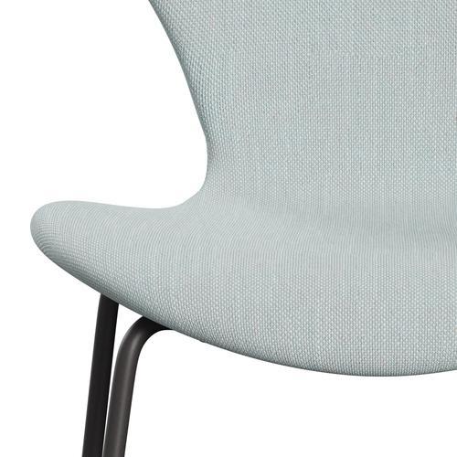 [product_category]-Fritz Hansen 3107 Chair Full Upholstery, Warm Graphite/Sunniva 2 White/Light Blue-Fritz Hansen-3107FU-SV723-WARGRA-FRI-6