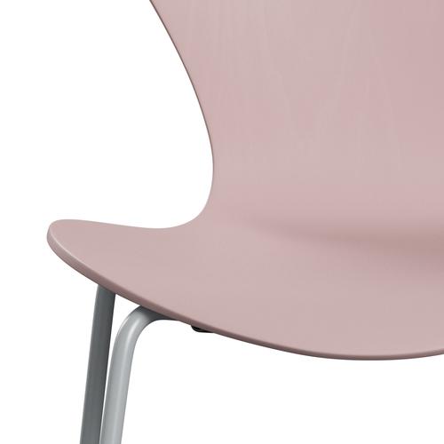 [product_category]-Fritz Hansen 3107 Chair Unupholstered, Silver Grey/Dyed Ash Pale Rose-Fritz Hansen-3107-CA615-SIGREY-FRI-6