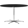 Fritz Hansen Circular Table Ø120 cm, czarny laminat