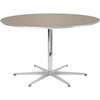 Fritz Hansen Circular Table Ø120 cm, Brown Ottawa Laminat