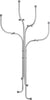  Coat Tree Wall Coat Rack Light Grey