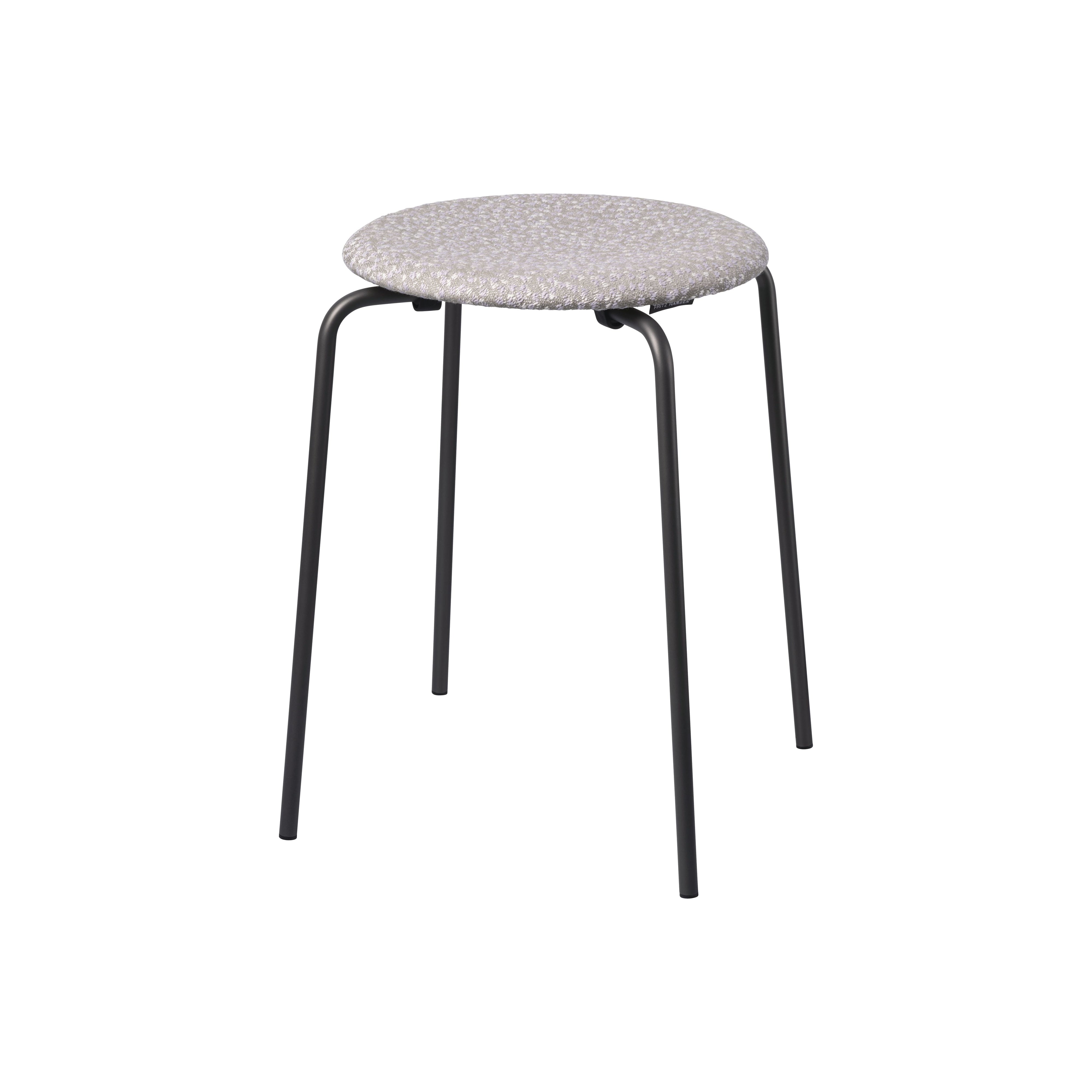 [product_category]-Fritz Hansen Dot Stool, Ria 241/Warm Graphite-Fritz Hansen-5704890401132-840113-FRI-5