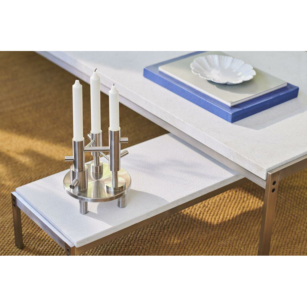 [product_category]-Fritz Hansen Light Touch Candle Holder Steel, ø16 Cm-Fritz Hansen-5704890400876-840087-FRI-4