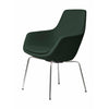 Fritz Hansen Little Giraffe Fotel Chrome Base Fabric Christianshavn, Dark Green Uni -Uni