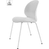 Fritz Hansen N02 Recycle Chair Monochrome 4 Legged, Off White