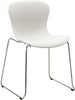 Fritz Hansen Nap Chair Chrome, Milk White