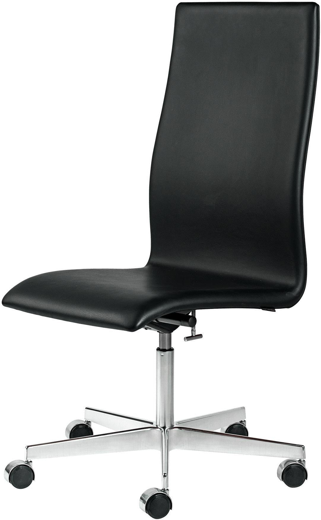 Fritz Hansen Oxford Classic Height Adjustable Office Chair Leather, Middle Back