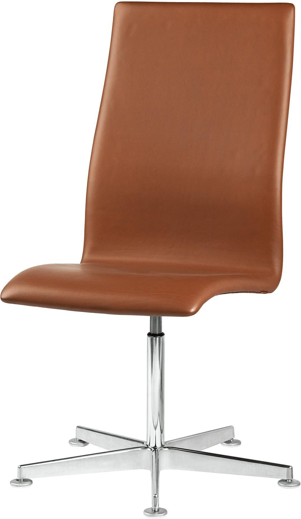 Fritz Hansen Oxford Classic Swivel Chair, Leather