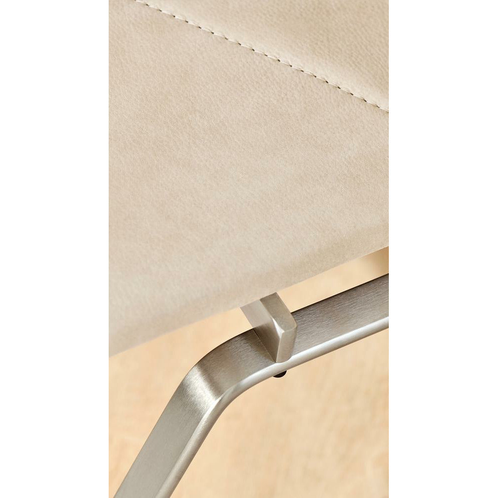 [product_category]-Fritz Hansen Pk22 Lounge Chair Special Edition Royal Nubuck Leather, Ecru-Fritz Hansen-PK22-ANIVERSARY-ROYALNUBUCK-ECRU-FRI-3