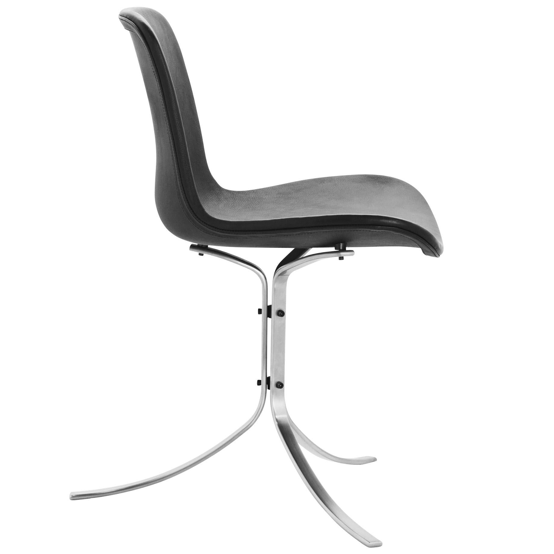 Fritz Hansen Pk9 Chair, Natural Leather