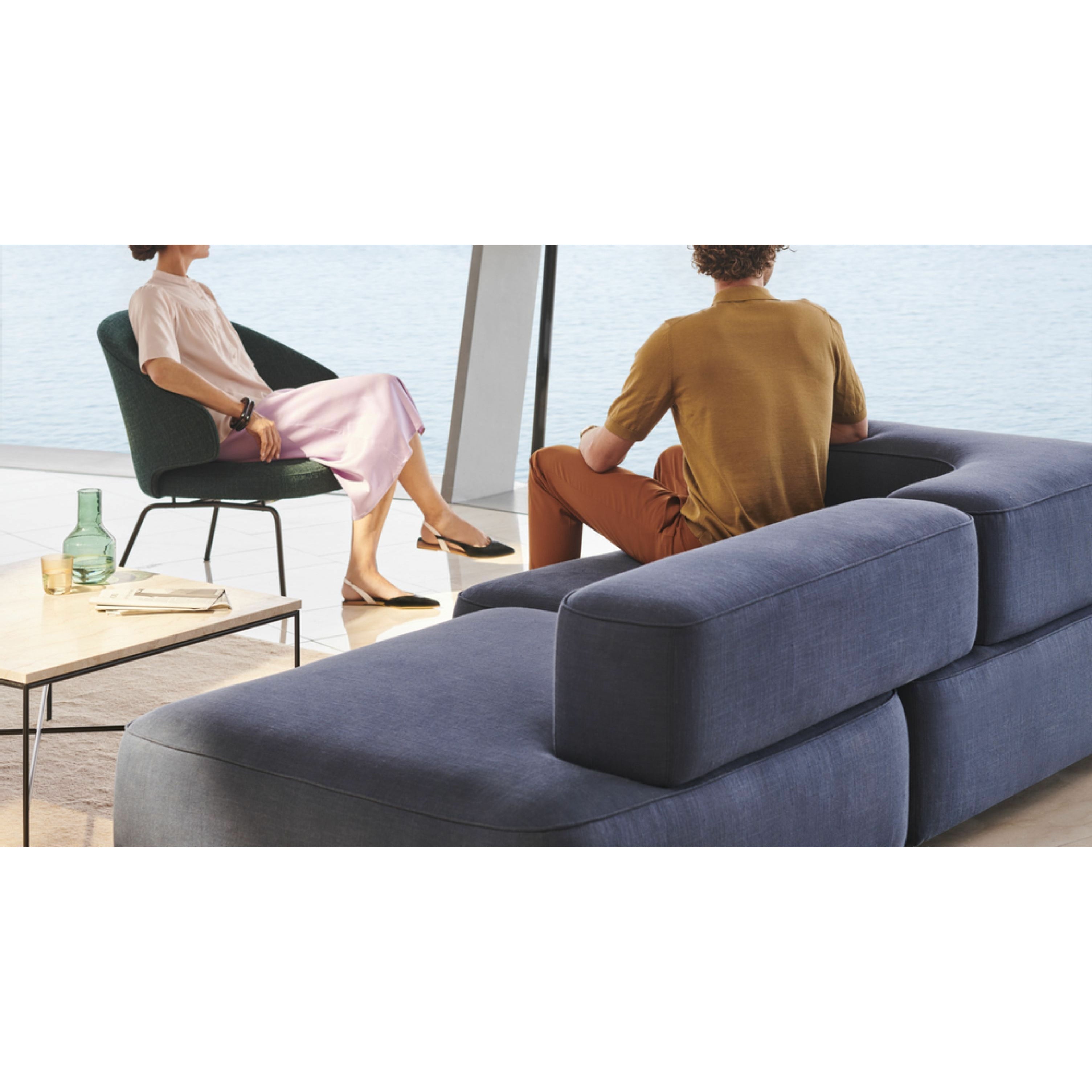 [product_category]-Fritz Hansen Pl240 4 Alphabet 2 Seater Sofa Christianshavn, Grey Uni-Fritz Hansen-PL240-4-CHRIS-1172-FRI-7