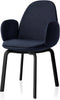 Fritz Hansen Sammen Fotel Black, Sunniva Dark Blue