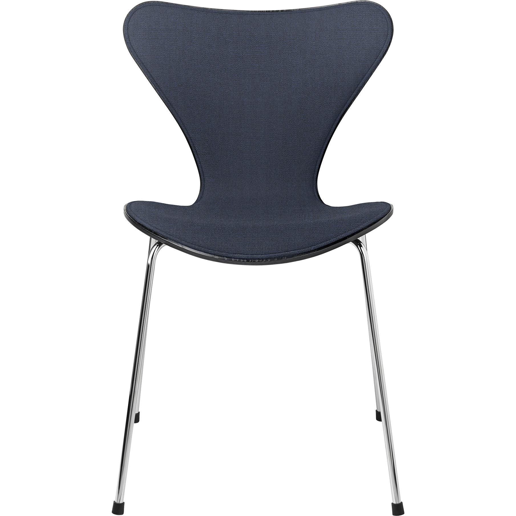 Fritz Hansen Series 7 Chair Front Upholstery Fabric, Black/Blue