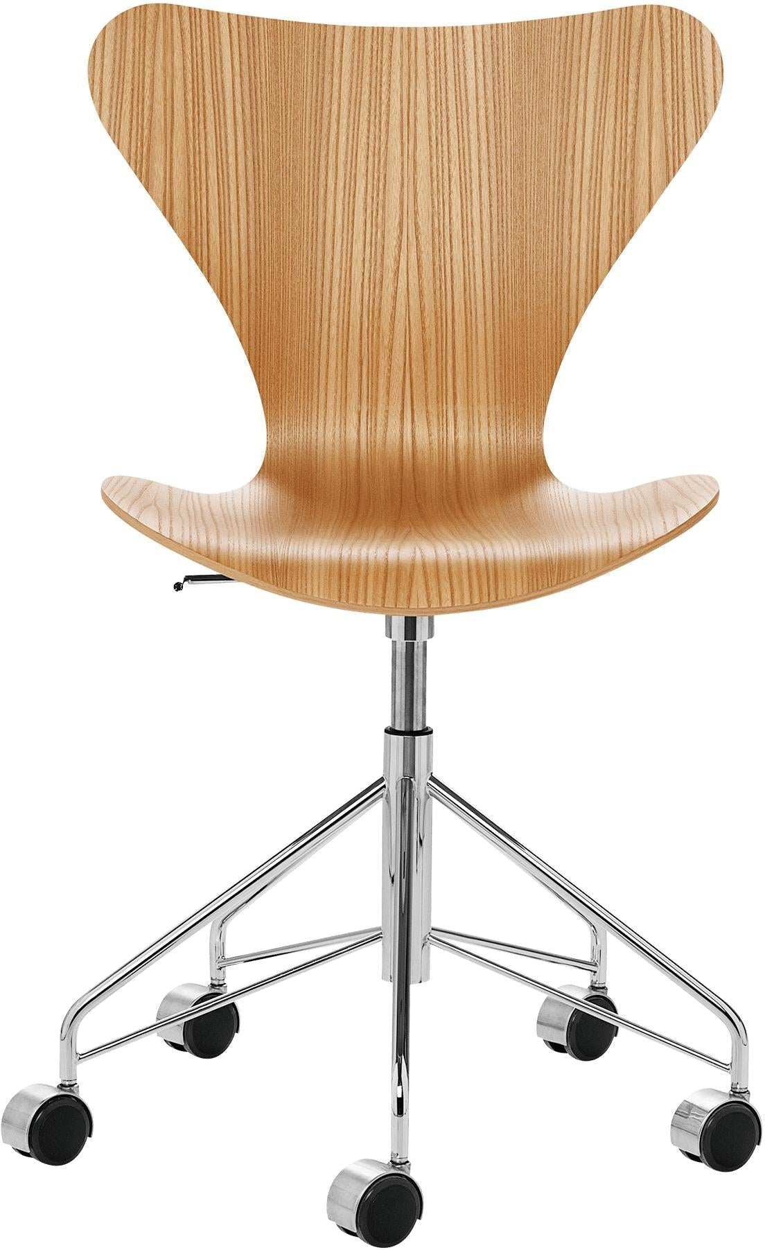 [product_category]-Fritz Hansen Series 7 Swivel Chair Veneer, Elm-Fritz Hansen-3117-elm-FRI-1