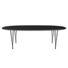 FRITZ HANSEN SUPERILIPSE TABLE BLACK/Black Fenix ​​Laminatów, 240x120 cm