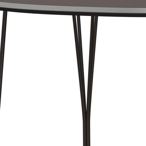 [product_category]-Fritz Hansen Superellipse Dining Table Brown Bronze/Grey Fenix Laminates, 170x100 Cm-Fritz Hansen-B616-FXGRL-SPAL-DBPC-FRI-4