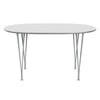 FRITZ HANSEN SUPERILIPSE TABLE NINE GARE/White Fenix ​​Laminates, 135x90 cm