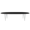 FRITZ HANSEN SUPERILIPSE TABLE STILE SRIBLGREY/Black Fenix ​​Laminates, 300x130 cm