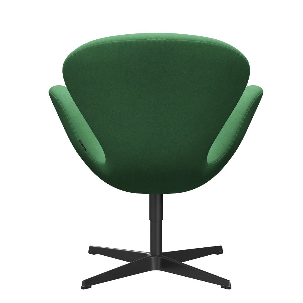 [product_category]-Fritz Hansen Swan Lounge Chair, Black Lacquered/Divina Green-Fritz Hansen-3320-DIV966-BLLA-FRI-4