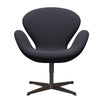 FRITZ HANSEN SWAN SALOUNGE BRONT BRONZE/CHAPUTURE BLUE Węgiel drzewny