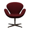  Swan Lounge Chair Brown Bronze/Christianshavn Red Uni