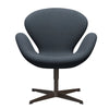  Swan Lounge Chair Brown Bronze/Divina Grey