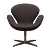  Swan Lounge Chair Brown Bronze/Divina Md Chocolate