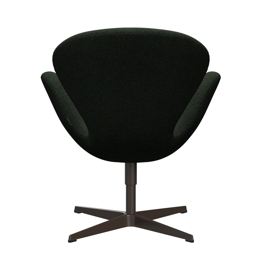 [product_category]-Fritz Hansen Swan Lounge Chair, Brown Bronze/Divina Md Moss Green-Fritz Hansen-3320-DMD973-BBBASE-FRI-4