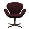 FRITZ HANSEN SWAN SALOUNGE BRONT BRONZE/DIVINA Melange Pink Dark