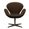 FRITZ HANSEN SWAN SALOUNGE BRONT BRONZE/DIVINA Melange Warm Brown