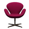  Swan Lounge Chair Brown Bronze/Divina Pink Dark