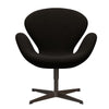  Swan Lounge Chair Brown Bronze/Hallingdal Dark Brown