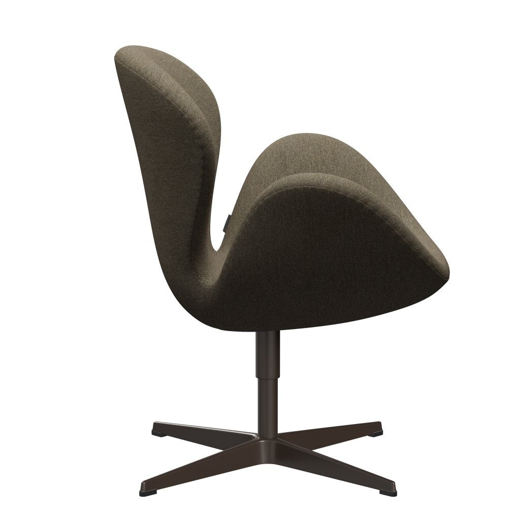 [product_category]-Fritz Hansen Swan Lounge Chair, Brown Bronze/Hallingdal Grey/Brown-Fritz Hansen-3320-HAL227-BBBASE-FRI-3