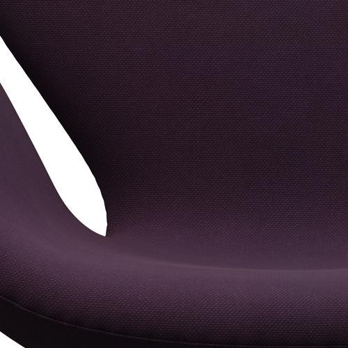 [product_category]-Fritz Hansen Swan Lounge Chair, Brown Bronze/Steelcut Medium Violet-Fritz Hansen-3320-STI625-BBBASE-FRI-6