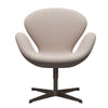  Swan Lounge Chair Brown Bronze/Steelcut Trio Light Beige