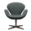  Swan Lounge Chair Brown Bronze/Sunniva Steel Grey